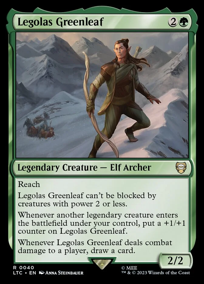 Legolas Greenleaf (Tales of Middle-earth Commander) - Magic: The Gathering in TCG Land