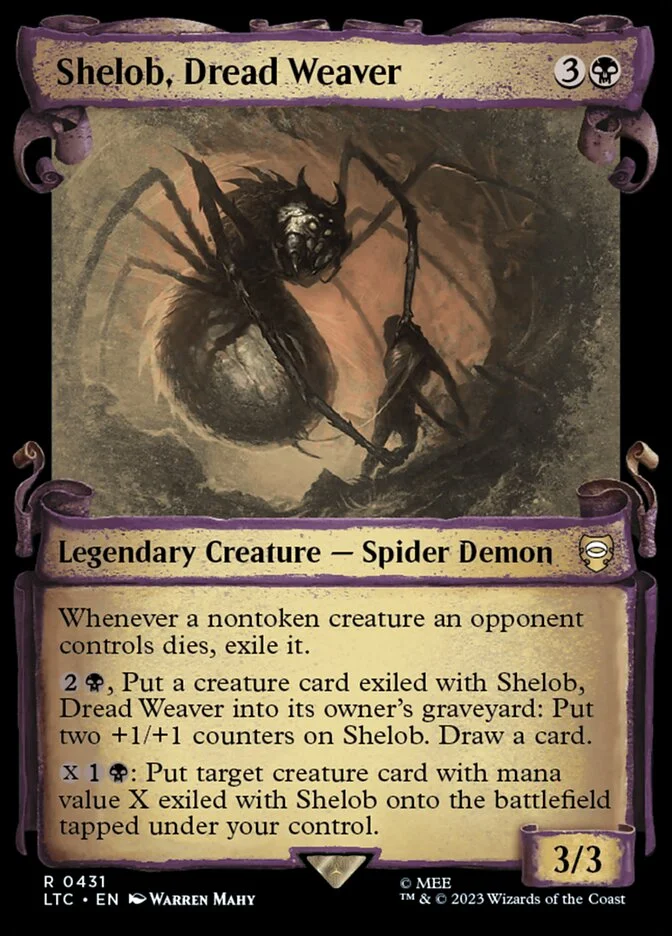 Shelob, Dread Weaver (Tales of Middle-earth Commander) - Magic: The Gathering in TCG Land México
