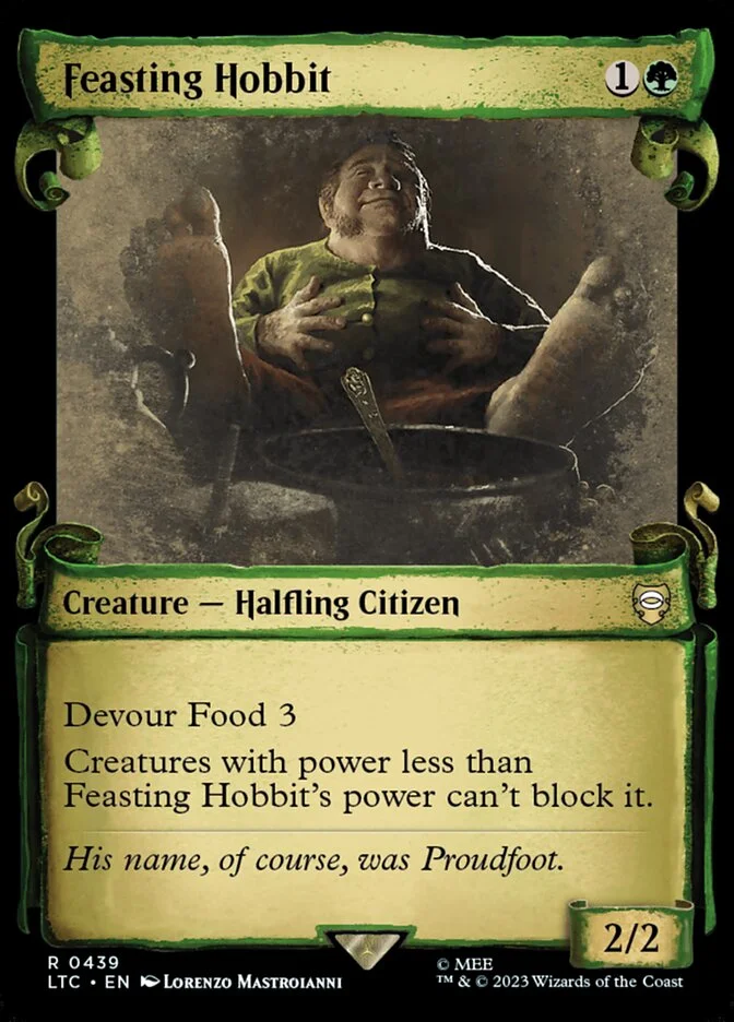 Feasting Hobbit (Tales of Middle-earth Commander) - Magic: The Gathering in TCG Land México