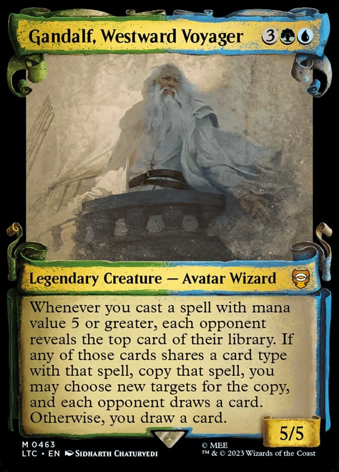 Gandalf, Westward Voyager (Tales of Middle-earth Commander) - Magic: The Gathering in TCG Land México