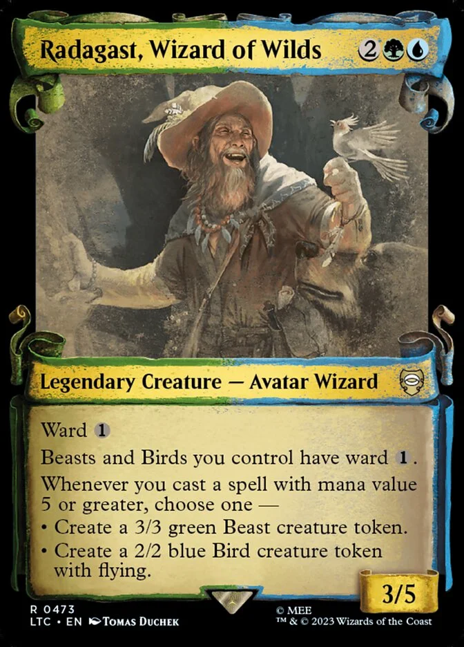 Radagast, Wizard of Wilds (Tales of Middle-earth Commander) - Magic: The Gathering in TCG Land