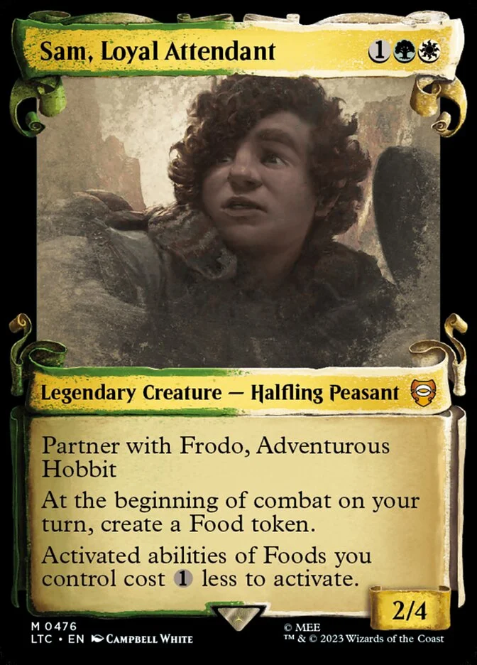 Sam, Loyal Attendant (Tales of Middle-earth Commander) - Magic: The Gathering in TCG Land
