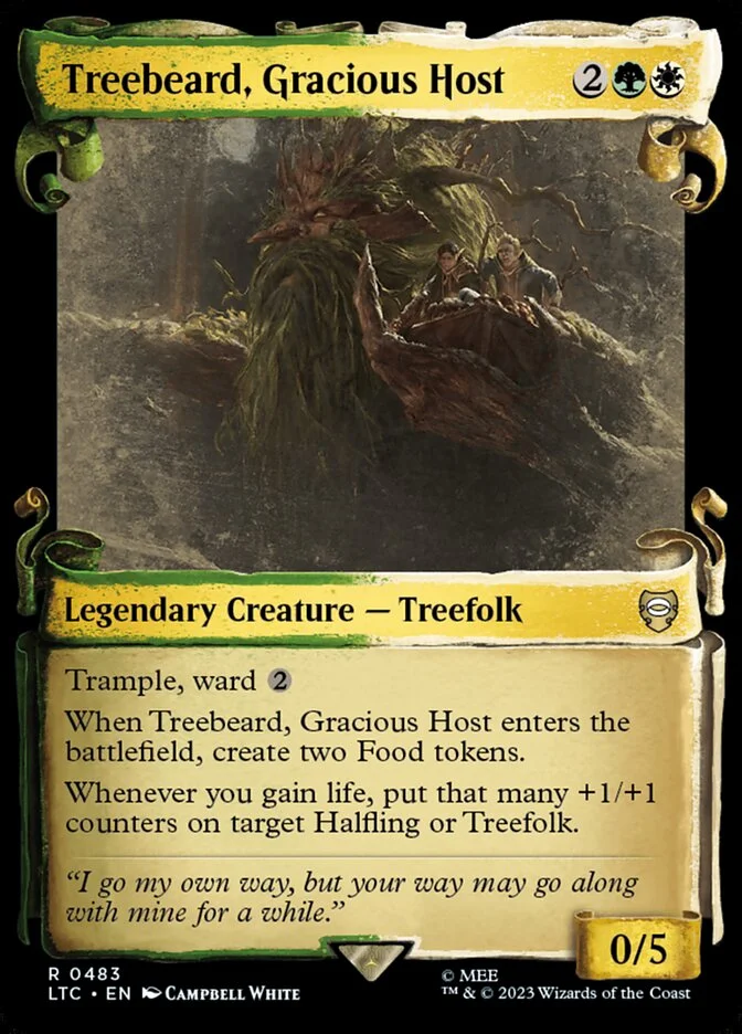Treebeard, Gracious Host (Tales of Middle-earth Commander) - Magic: The Gathering in TCG Land