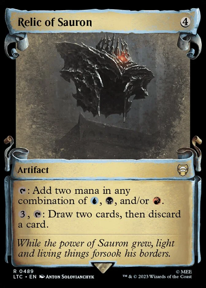 Relic of Sauron (Tales of Middle-earth Commander) - Magic: The Gathering in TCG Land