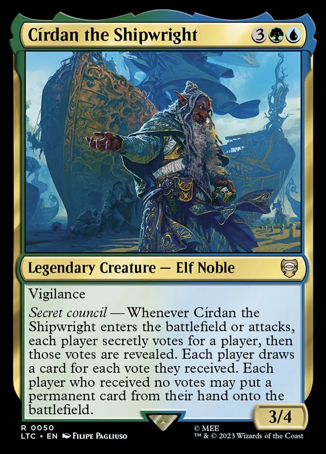 Círdan the Shipwright (Tales of Middle-earth Commander) - Magic: The Gathering in TCG Land