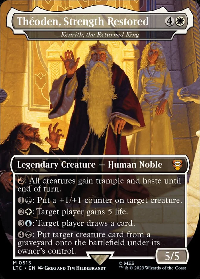 Kenrith, the Returned King (Tales of Middle-earth Commander) - Magic: The Gathering in TCG Land