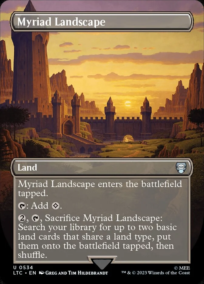 Myriad Landscape (Tales of Middle-earth Commander) - Magic: The Gathering in TCG Land