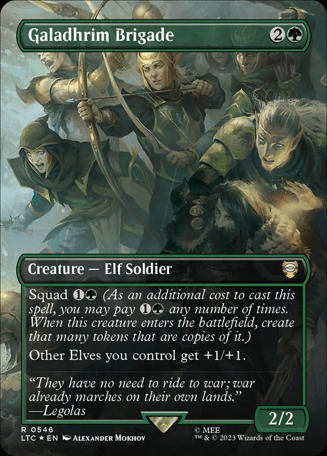Galadhrim Brigade (Tales of Middle-earth Commander) - Magic: The Gathering in TCG Land