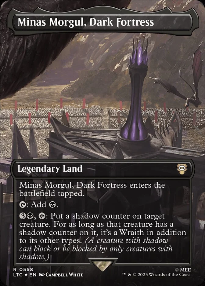Minas Morgul, Dark Fortress (Tales of Middle-earth Commander) - Magic: The Gathering in TCG Land