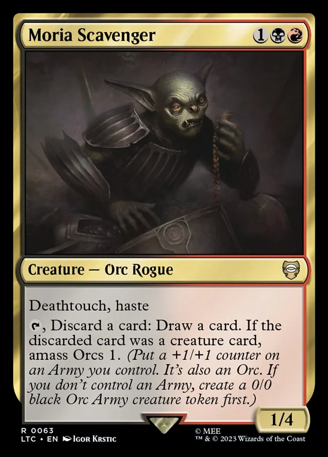 Moria Scavenger (Tales of Middle-earth Commander) - Magic: The Gathering in TCG Land