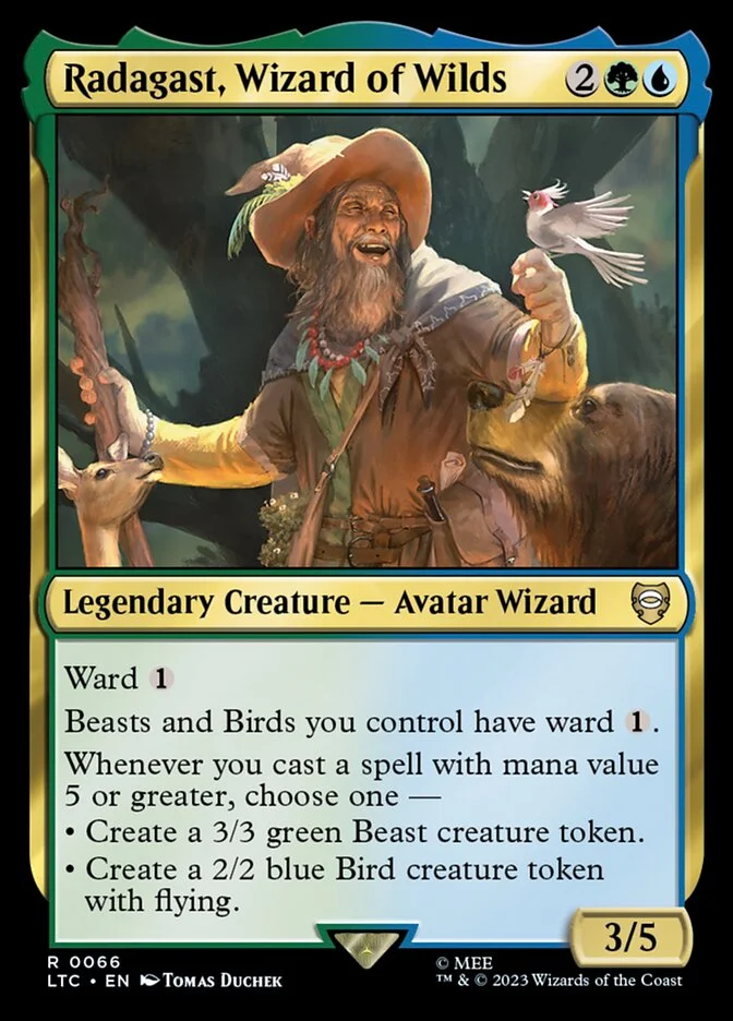 Radagast, Wizard of Wilds (Tales of Middle-earth Commander) - Magic: The Gathering in TCG Land