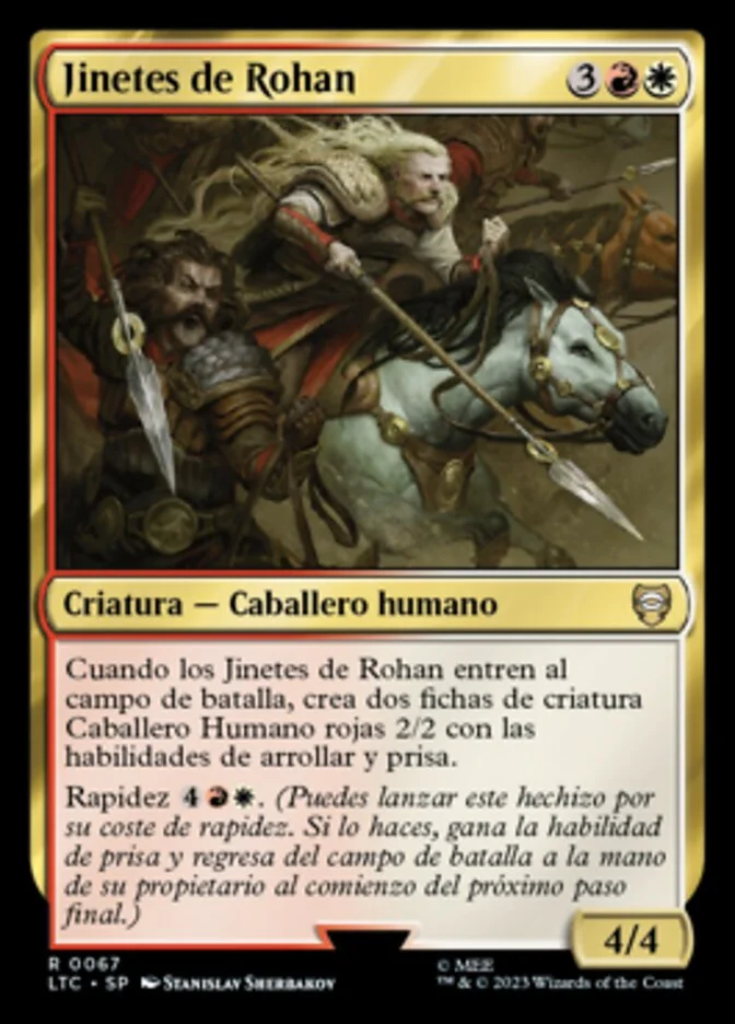 Jinetes de Rohan (Tales of Middle-earth Commander) - Magic: The Gathering in TCG Land