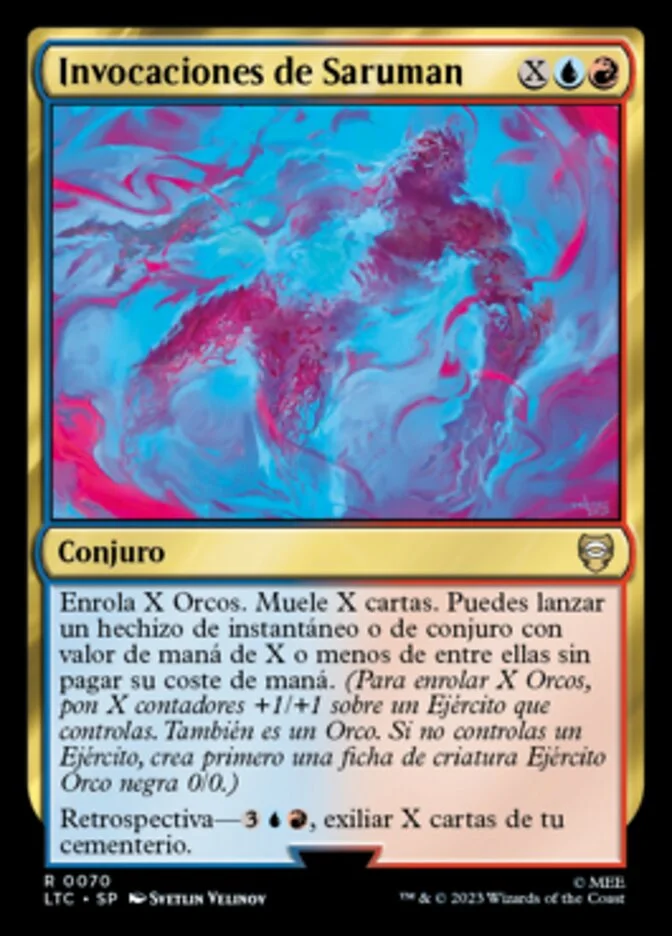 Invocaciones de Saruman (Tales of Middle-earth Commander) - Magic: The Gathering in TCG Land