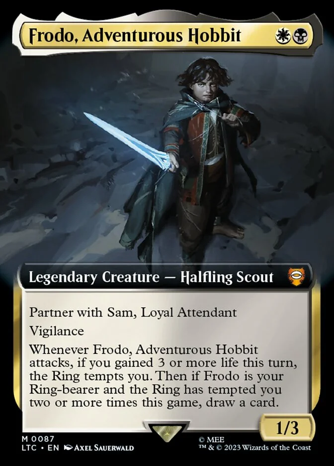Frodo, Adventurous Hobbit (Tales of Middle-earth Commander) - Magic: The Gathering in TCG Land