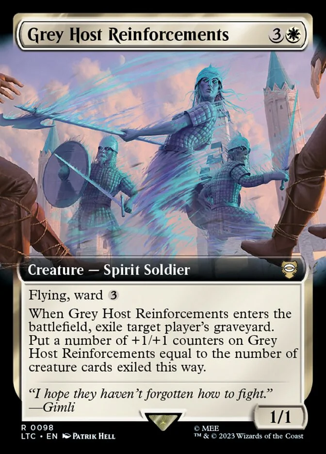 Grey Host Reinforcements (Tales of Middle-earth Commander) - Magic: The Gathering in TCG Land