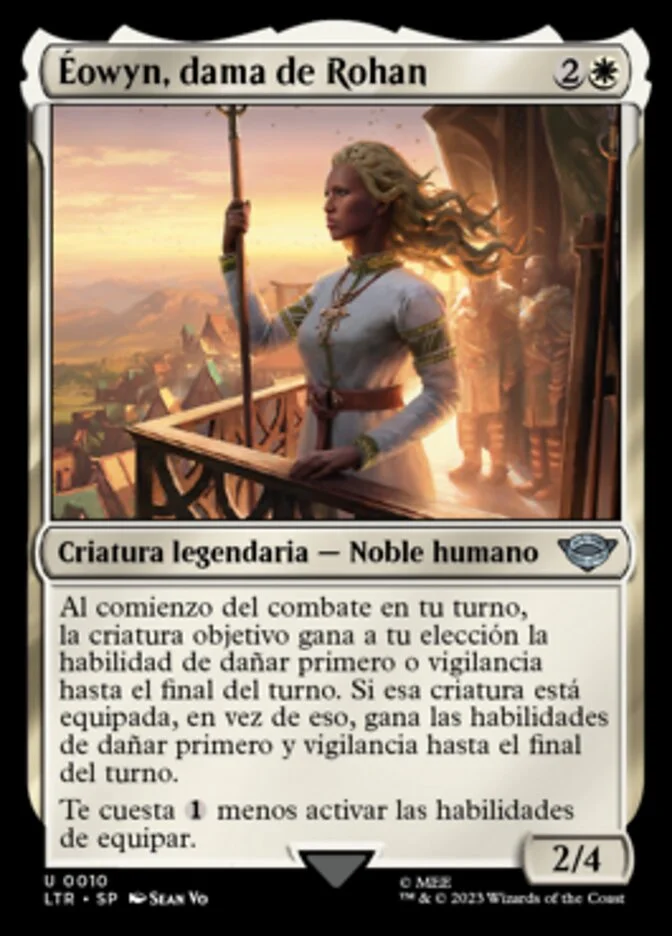 Éowyn, dama de Rohan (The Lord of the Rings: Tales of Middle-earth) - Magic: The Gathering in TCG Land México