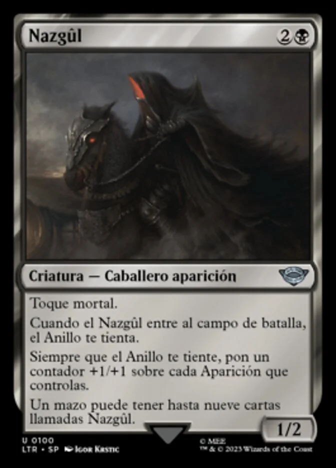 Nazgûl (The Lord of the Rings: Tales of Middle-earth) - Magic: The Gathering in TCG Land