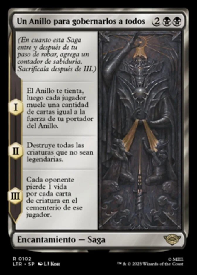 Un Anillo para gobernarlos a todos (The Lord of the Rings: Tales of Middle-earth) - Magic: The Gathering in TCG Land