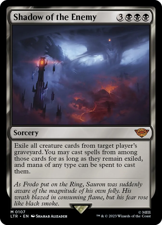 Shadow of the Enemy (The Lord of the Rings: Tales of Middle-earth) - Magic: The Gathering in TCG Land