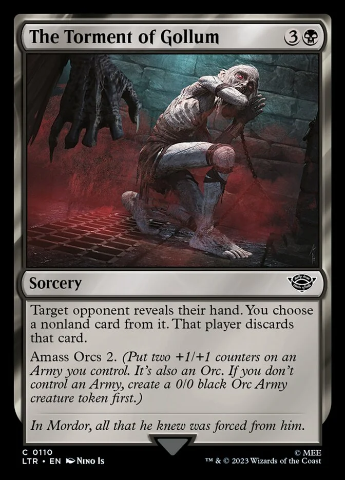 The Torment of Gollum (The Lord of the Rings: Tales of Middle-earth) - Magic: The Gathering in TCG Land