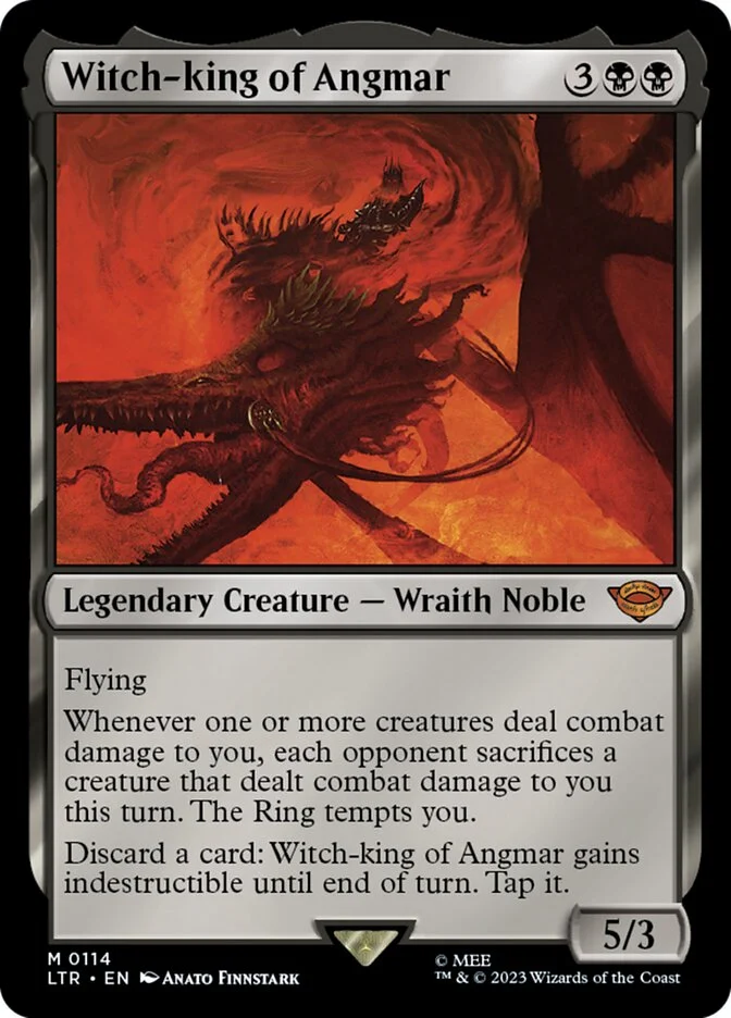 Witch-king of Angmar (The Lord of the Rings: Tales of Middle-earth) - Magic: The Gathering in TCG Land