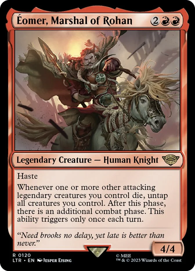 Éomer, Marshal of Rohan (The Lord of the Rings: Tales of Middle-earth) - Magic: The Gathering in TCG Land