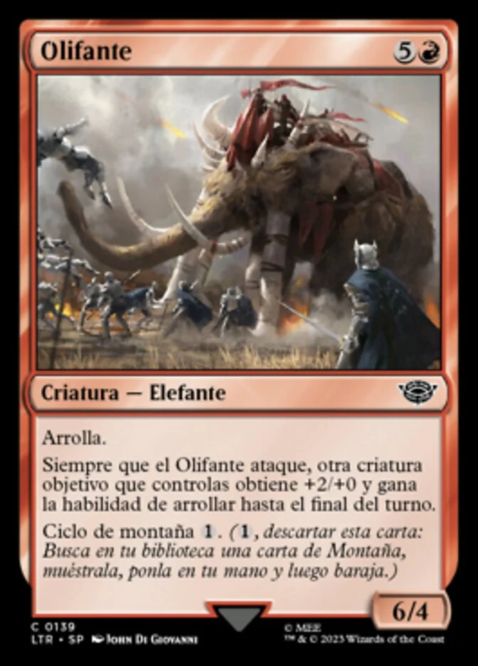 Olifante (The Lord of the Rings: Tales of Middle-earth) - Magic: The Gathering in TCG Land