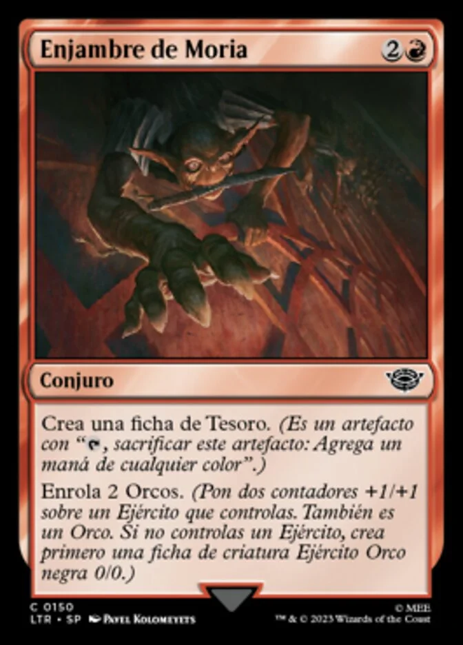 Enjambre de Moria (The Lord of the Rings: Tales of Middle-earth) - Magic: The Gathering in TCG Land