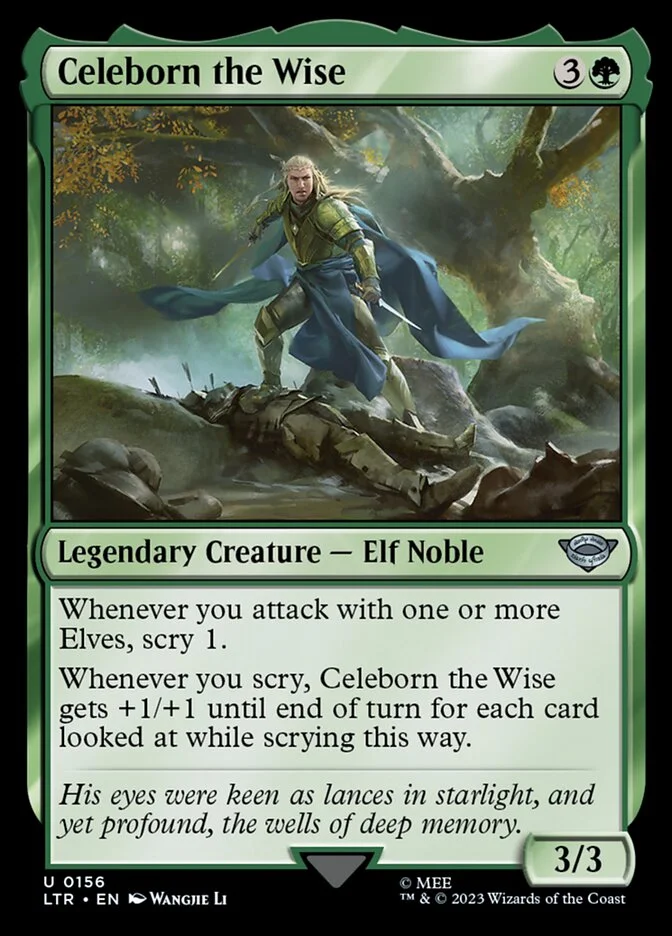 Celeborn the Wise (The Lord of the Rings: Tales of Middle-earth) - Magic: The Gathering in TCG Land