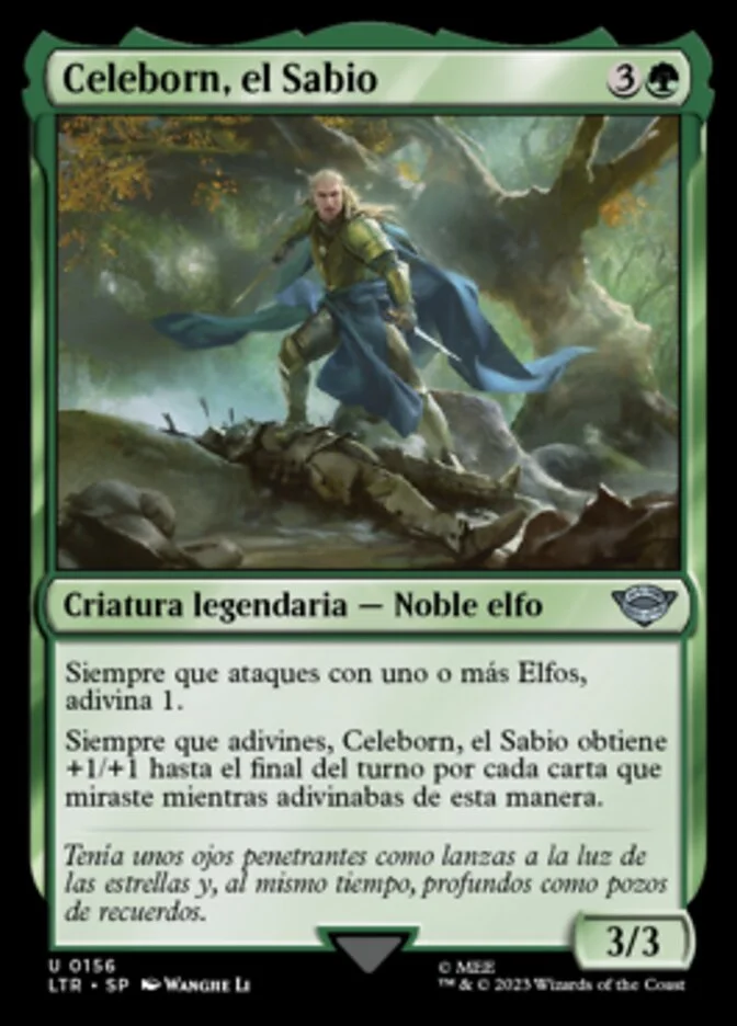 Celeborn, el Sabio (The Lord of the Rings: Tales of Middle-earth) - Magic: The Gathering in TCG Land