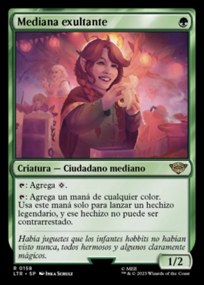Mediana exultante (The Lord of the Rings: Tales of Middle-earth) - Magic: The Gathering in TCG Land México