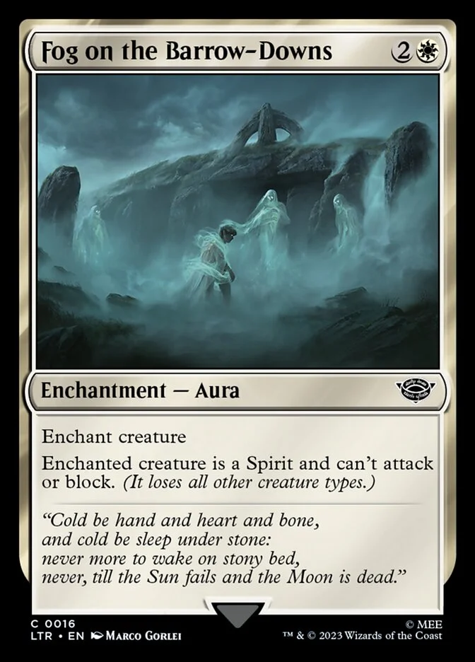 Fog on the Barrow-Downs (The Lord of the Rings: Tales of Middle-earth) - Magic: The Gathering in TCG Land
