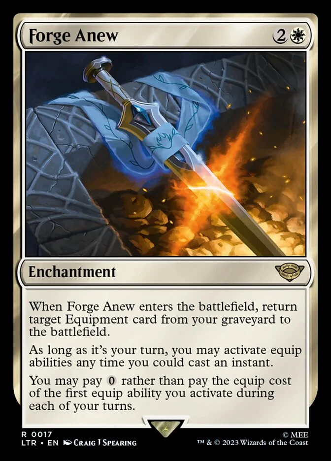 Forge Anew (The Lord of the Rings: Tales of Middle-earth) - Magic: The Gathering in TCG Land