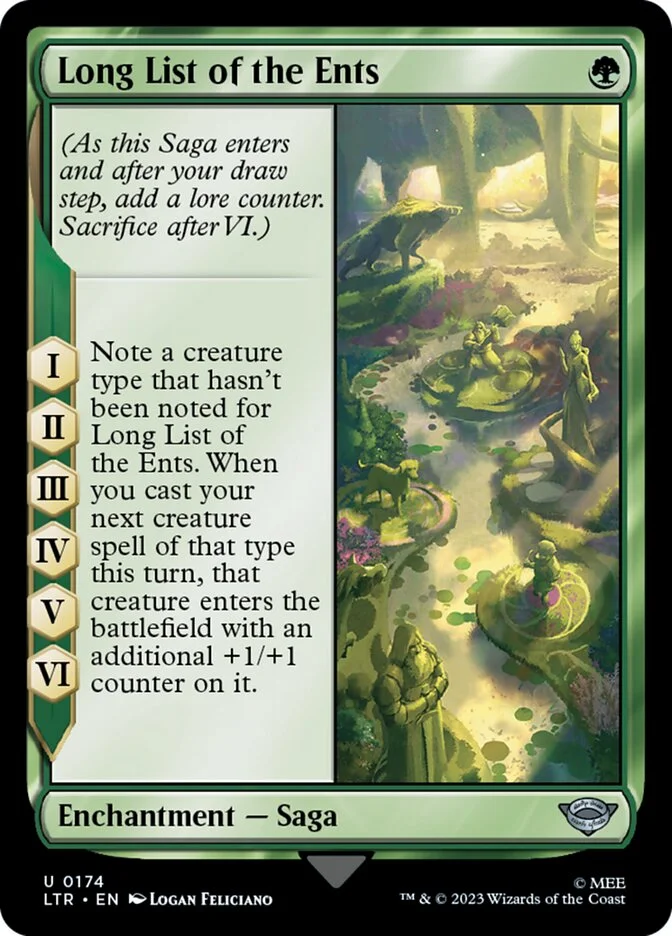 Long List of the Ents (The Lord of the Rings: Tales of Middle-earth) - Magic: The Gathering in TCG Land