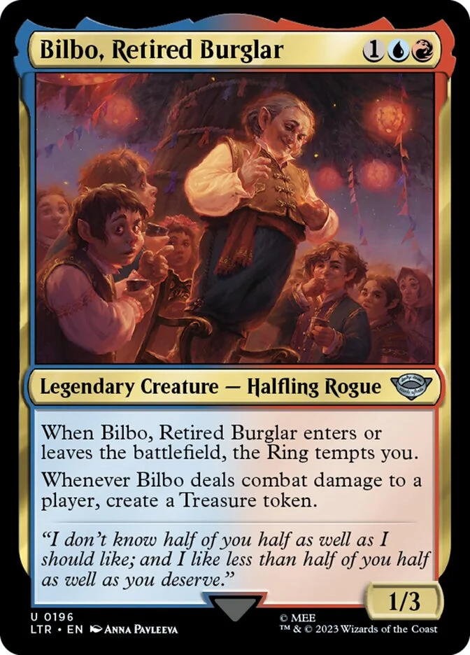 Bilbo, Retired Burglar (The Lord of the Rings: Tales of Middle-earth) - Magic: The Gathering in TCG Land