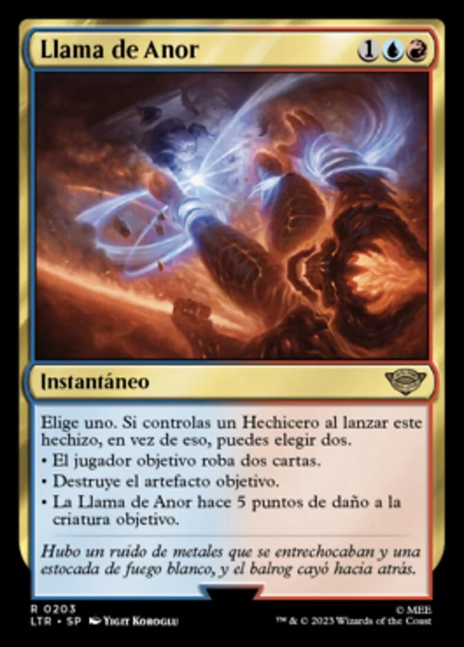 Llama de Anor (The Lord of the Rings: Tales of Middle-earth) - Magic: The Gathering in TCG Land