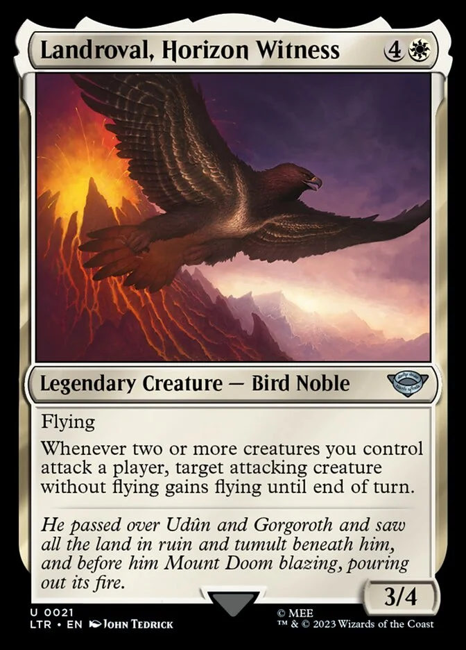 Landroval, Horizon Witness (The Lord of the Rings: Tales of Middle-earth) - Magic: The Gathering in TCG Land