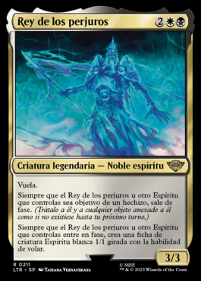 Rey de los perjuros (The Lord of the Rings: Tales of Middle-earth) - Magic: The Gathering in TCG Land México