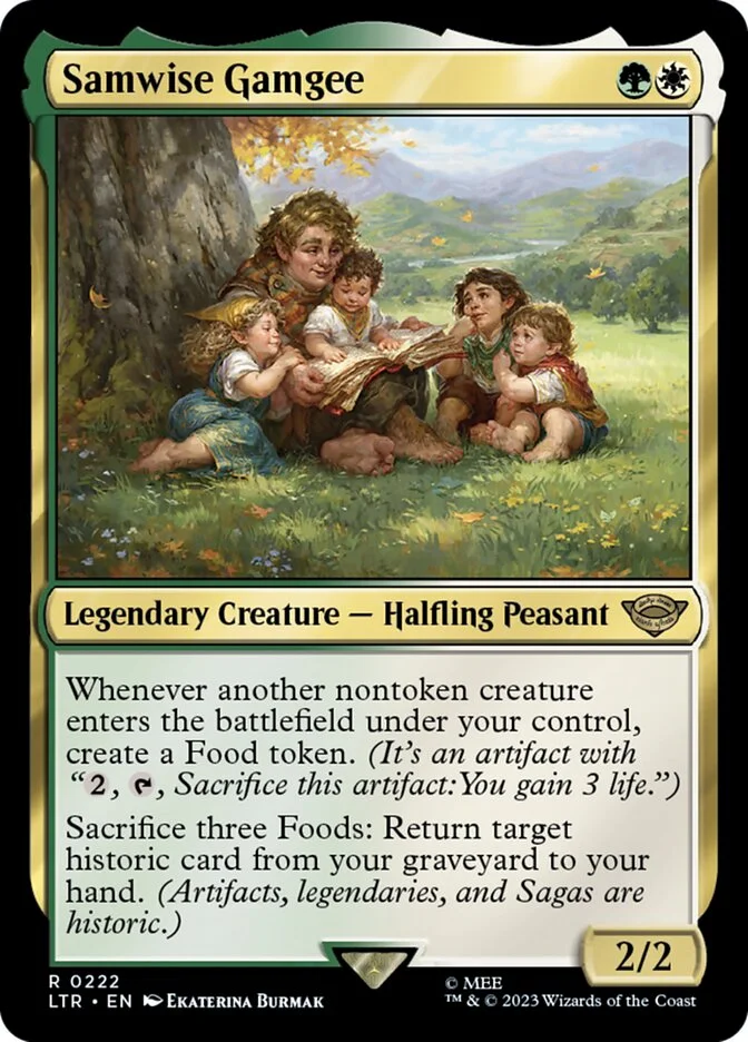 Samwise Gamgee (The Lord of the Rings: Tales of Middle-earth) - Magic: The Gathering in TCG Land