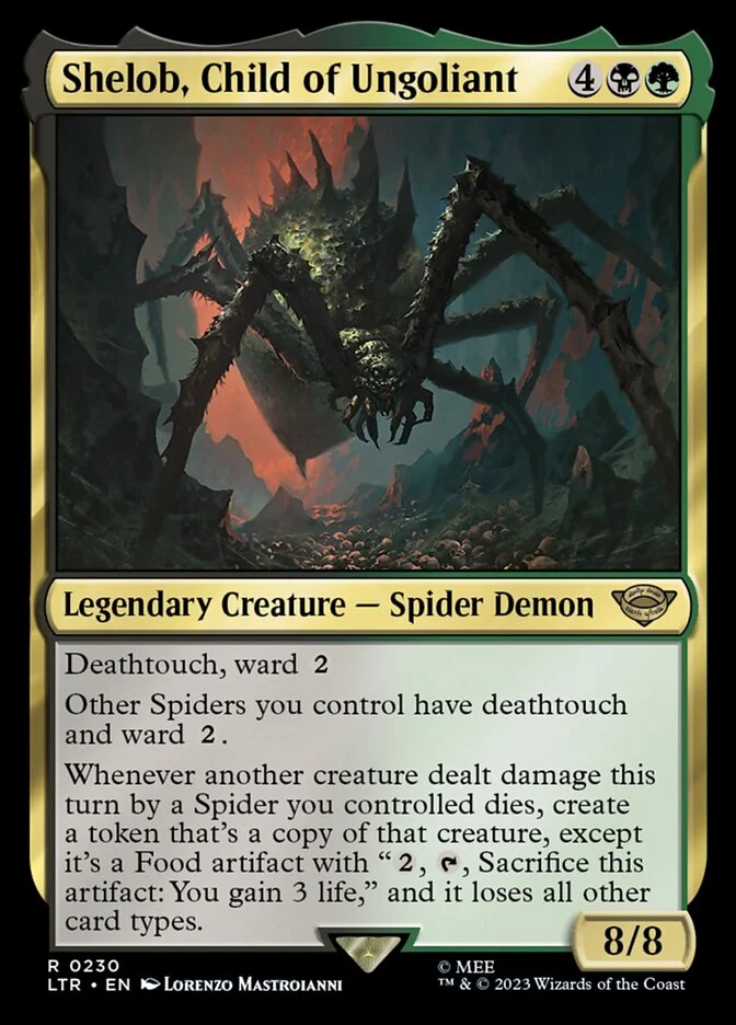 Shelob, Child of Ungoliant (The Lord of the Rings: Tales of Middle-earth) - Magic: The Gathering in TCG Land México