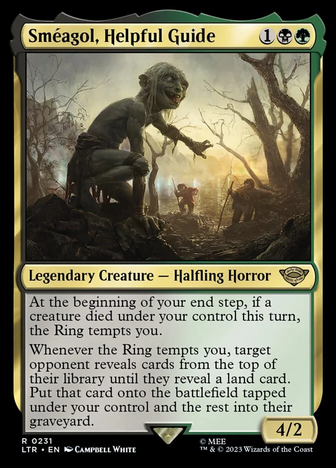 Sméagol, Helpful Guide (The Lord of the Rings: Tales of Middle-earth) - Magic: The Gathering in TCG Land