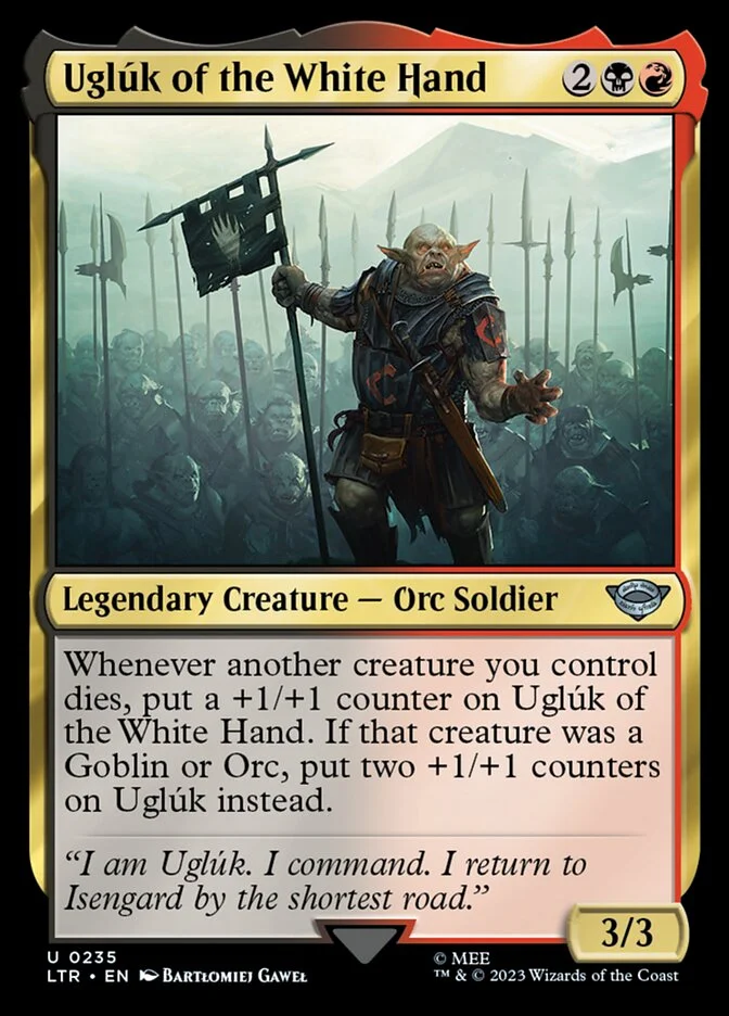 Uglúk of the White Hand (The Lord of the Rings: Tales of Middle-earth) - Magic: The Gathering in TCG Land