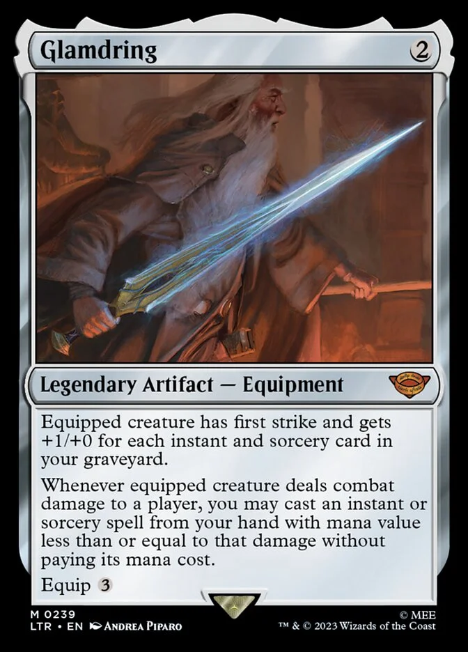 Glamdring (The Lord of the Rings: Tales of Middle-earth) - Magic: The Gathering in TCG Land