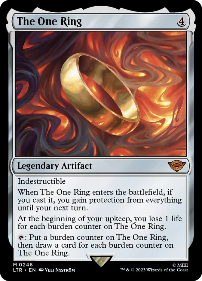 The One Ring (The Lord of the Rings: Tales of Middle-earth) - Magic: The Gathering in TCG Land