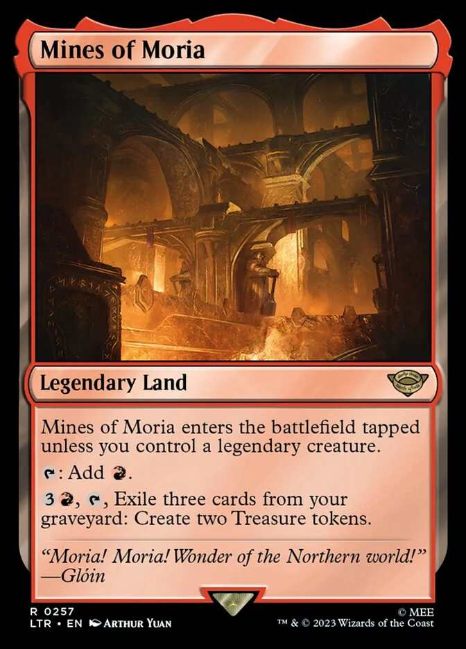 Mines of Moria (The Lord of the Rings: Tales of Middle-earth) - Magic: The Gathering in TCG Land