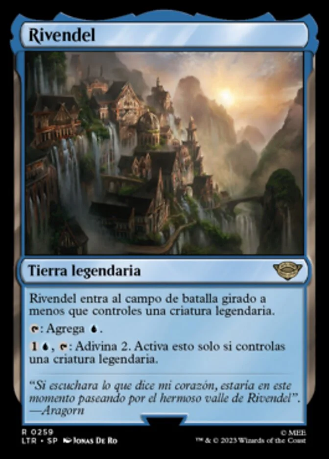 Rivendel (The Lord of the Rings: Tales of Middle-earth) - Magic: The Gathering in TCG Land