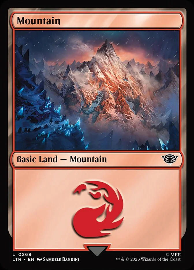 Mountain (The Lord of the Rings: Tales of Middle-earth) - Magic: The Gathering in TCG Land