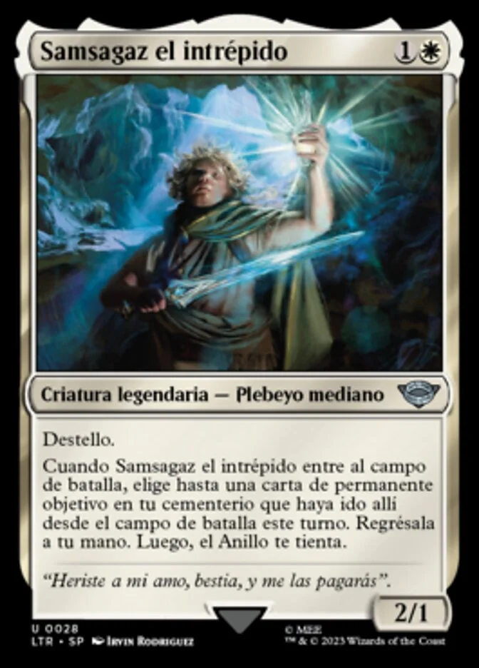 Samsagaz el intrépido (The Lord of the Rings: Tales of Middle-earth) - Magic: The Gathering in TCG Land México