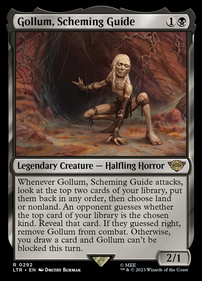 Gollum, Scheming Guide (The Lord of the Rings: Tales of Middle-earth) - Magic: The Gathering in TCG Land