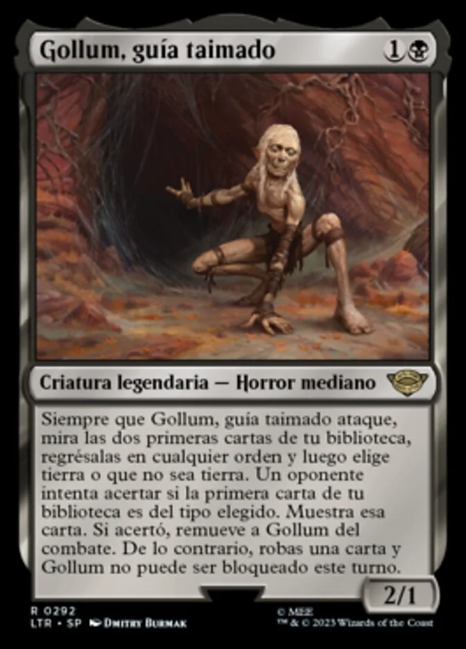 Gollum, guía taimado (The Lord of the Rings: Tales of Middle-earth) - Magic: The Gathering in TCG Land